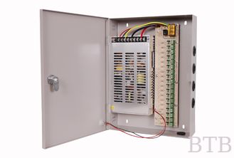 China Fuente de alimentación de 12 V, fuente de alimentación de 8 canales de CCTV DC12 V 10 amp con batería de respaldo proveedor