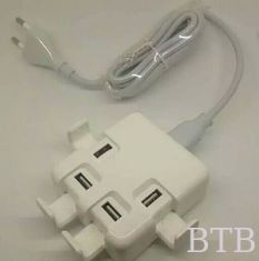 China NUEVO PRODUCTO 4A Cargador y soporte de escritorio 4usb UE, AUS, UK EE.UU. proveedor