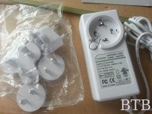 China Color blanco Adaptador de corriente continua de 12V 1A UL FCC PSE GS CE RCM BS1363 certificación internacional proveedor