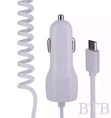 China 2016 último modelo 12 ~ 24V 5v-2.1A cargador de automóvil de metal con cable para cargador de automóviles iPhone proveedor