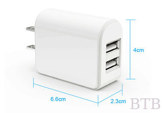 China Mini cargador de viaje USB doble 5V 1A 2.1a enchufe de EE.UU. proveedor