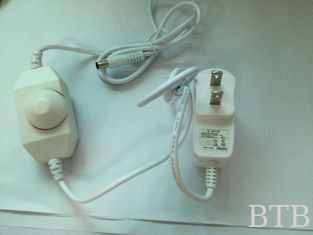 China Adaptador de 110 - 240 V CA 24 V 5 W con interruptor de encendido/apagado en línea proveedor