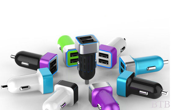 1A y 2.1A Cargador USB para automóviles proveedor