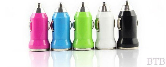 1A y 2.1A Cargador USB para automóviles proveedor