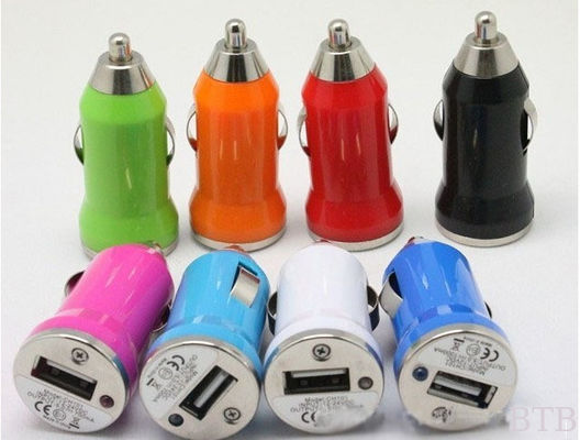 1A y 2.1A Cargador USB para automóviles proveedor
