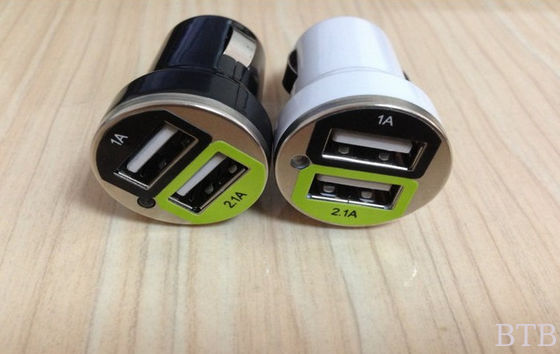 1A y 2.1A Cargador USB para automóviles proveedor