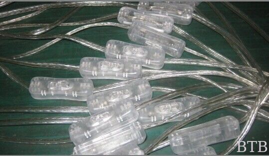 Adaptador de transparencia 12V 1A 24V 0.5A 5V 1A 5v 2a caja de luz con interruptor 304 en el cable de CC proveedor