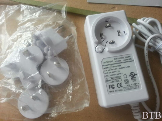 Color blanco Adaptador de corriente continua de 12V 1A UL FCC PSE GS CE RCM BS1363 certificación internacional proveedor