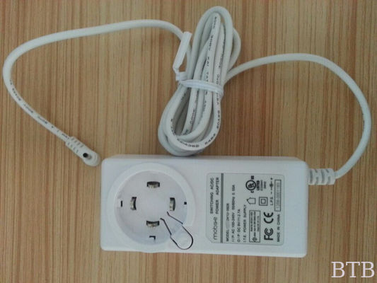 Color blanco Adaptador de corriente continua de 12V 1A UL FCC PSE GS CE RCM BS1363 certificación internacional proveedor