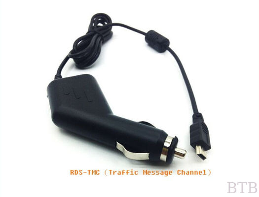 color negro cargador de automóviles 5V2A micro USB con cable RDS-TMC (canal de mensajes de tráfico1) proveedor