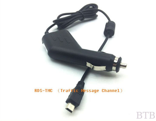 color negro cargador de automóviles 5V2A micro USB con cable RDS-TMC (canal de mensajes de tráfico1) proveedor