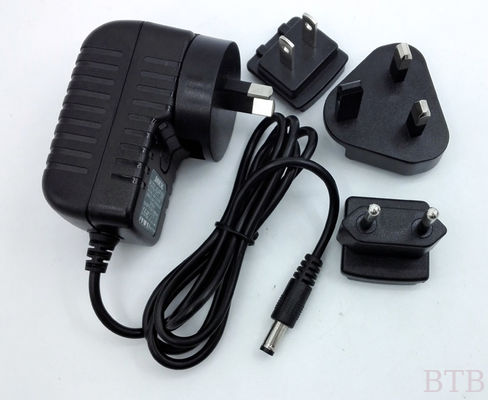 Adaptador de alimentación intercambiable 12V 2A 1A 5V 2A 12V 5A con enchufe de EE.UU. / Australia / Europa / Reino Unido para LED.SET TOP proveedor