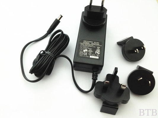 Color blanco Adaptador de corriente continua de 12V 1A UL FCC PSE GS CE RCM BS1363 certificación internacional proveedor