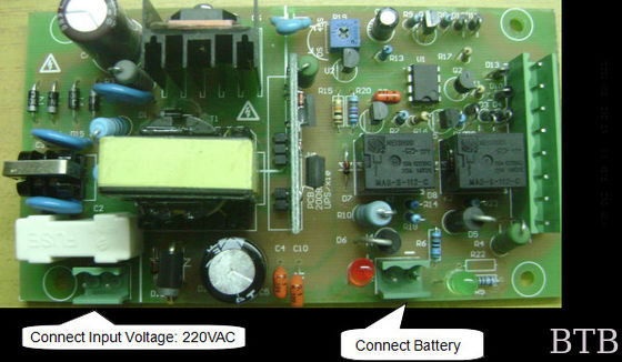 Panel de alimentación de alarma para el hogar de 12V/5A proveedor