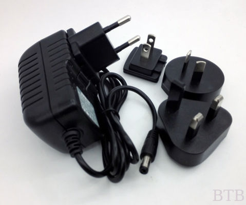 12V 2.5A Fuente de alimentación intercambiable proveedor