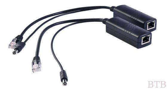 2 piezas por lote de energía por Ethernet POE Splitter 12V 2A POE Adaptador para cámaras IP proveedor