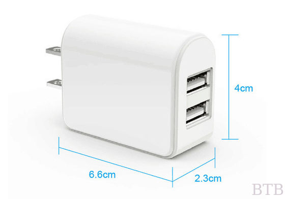 Mini cargador de viaje USB doble 5V 1A 2.1a enchufe de EE.UU. proveedor
