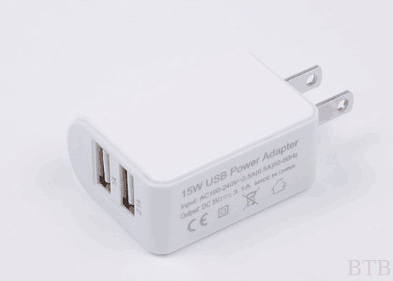 Mini cargador de viaje USB doble 5V 1A 2.1a enchufe de EE.UU. proveedor