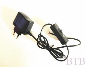Adaptador de 110 - 240 V CA 24 V 5 W con interruptor de encendido/apagado en línea proveedor