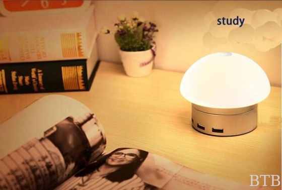 Mini luz nocturna lámpara de carpa comping luz usb cargador luz 8 usb sentido de lectura brillo nuevo producto proveedor