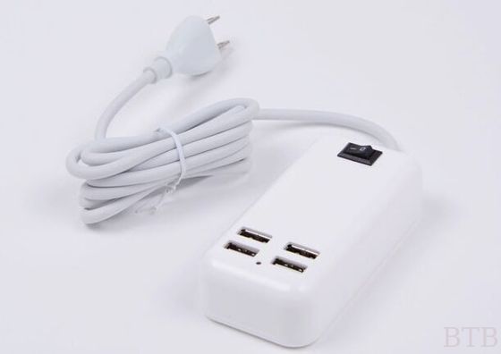 Adaptador de energía para cargador de viaje universal U/US/UK Plug Universal 30W 4 puertos USB Adaptador de energía para cargador de pared para viajes en el hogar proveedor