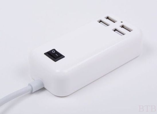 Adaptador de energía para cargador de viaje universal U/US/UK Plug Universal 30W 4 puertos USB Adaptador de energía para cargador de pared para viajes en el hogar proveedor