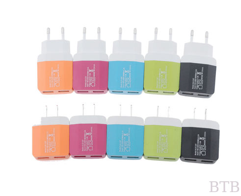 5V 1.2A doble cargador usb precio más barato stock cargador más barato muestreo gratuito adaptador de alimentación proveedor