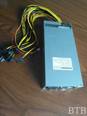 1800W suministro de energía para minería PSU para S7 S9 90 Oro ATX Eth Rig Bitcoin Miner Antminer proveedor