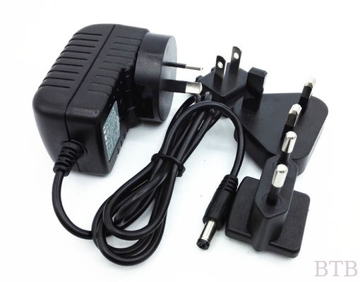 Adaptador 5W 12W 18W 24W 36W conector intercambiable cantidad de pared Adaptador de alimentación CE FCC ROHS UL GS SAA proveedor