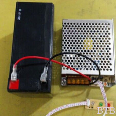 Fuente de alimentación 12v 3a 5a con batería de respaldo cargador automático de baterías para máquina de control de acceso proveedor