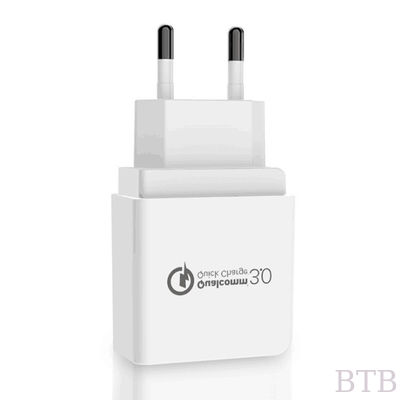 Cargador de viaje USB Cargador rápido 3.0 Cargador de pared 18W Qualcomm 3.0 Adaptador de alimentación USB proveedor
